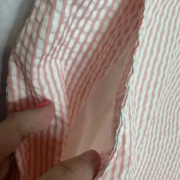 ⭐️ Hosr Pick ⭐️NWT True Flies Manasota pink and white Seersucker Shorts Size 40 - Picture 10 of 14